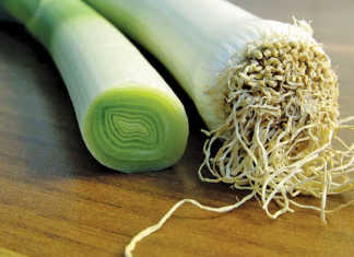 Growing leeks in your garden