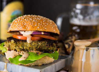 Chickpea Vegan Burger