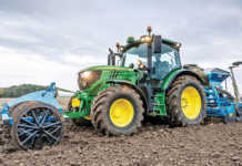 John Deere 6130R with CommandPRO option.
