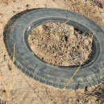 How old tyres can stop soil erosion in its tracks
