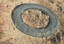 How old tyres can stop soil erosion in its tracks