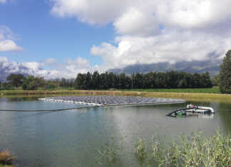 Western Cape boasts Africa’s first floating solar system