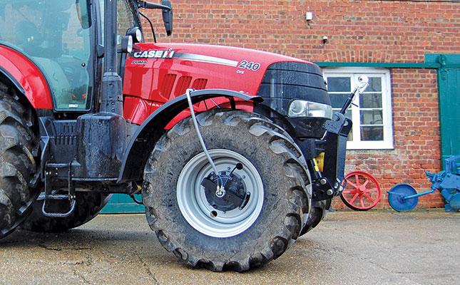 On-the-go tyre pressure control On-the-go tyre pressure control