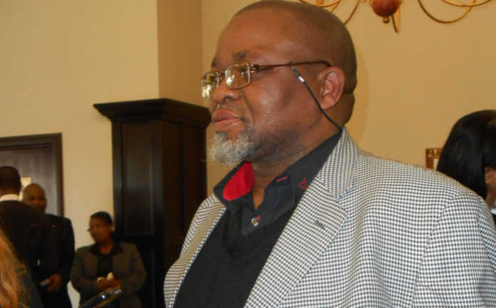 Minister of Mineral Resources Gwede Mantashe