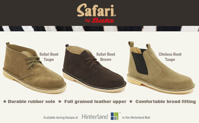 Safari by Bata: Built for work. Styled for play. Made to last Safari by Bata: Built for work. Styled for play. Made to last