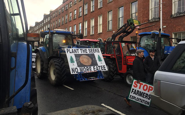Widespread protests against ‘farmer bashing’ in the EU Widespread protests against ‘farmer bashing’ in the EU