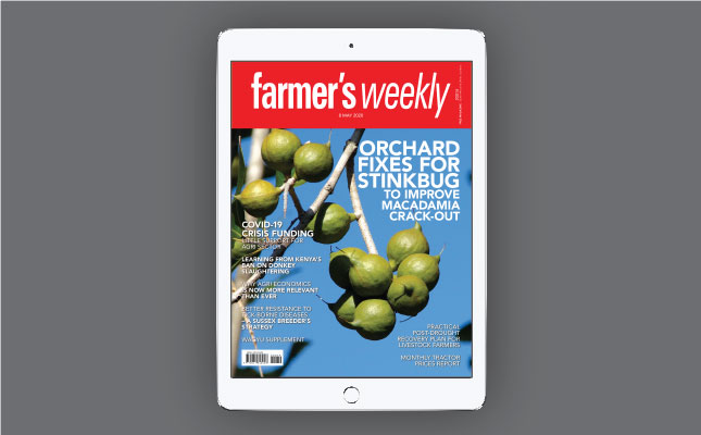 Read the 8 May Farmer’s Weekly digital magazine for free! Read the 8 May Farmer’s Weekly digital magazine for free!
