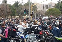 40 000 bikers protest against farm murders and rural crime