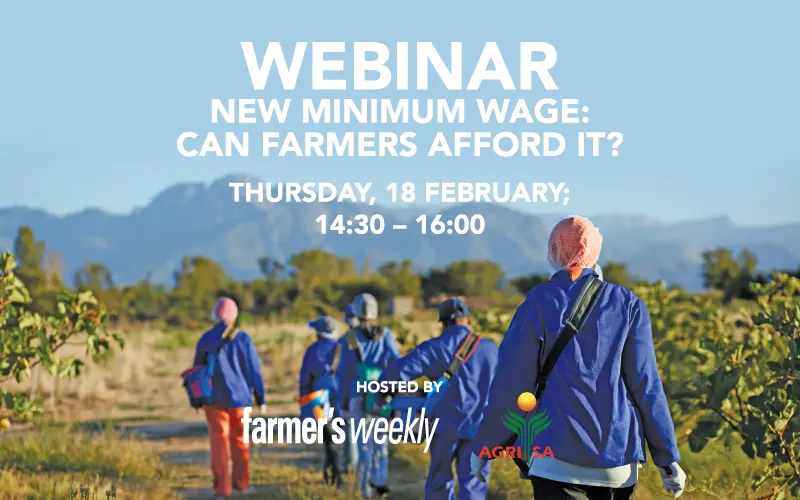 WEBINAR New minimum wage: can farmers afford it?