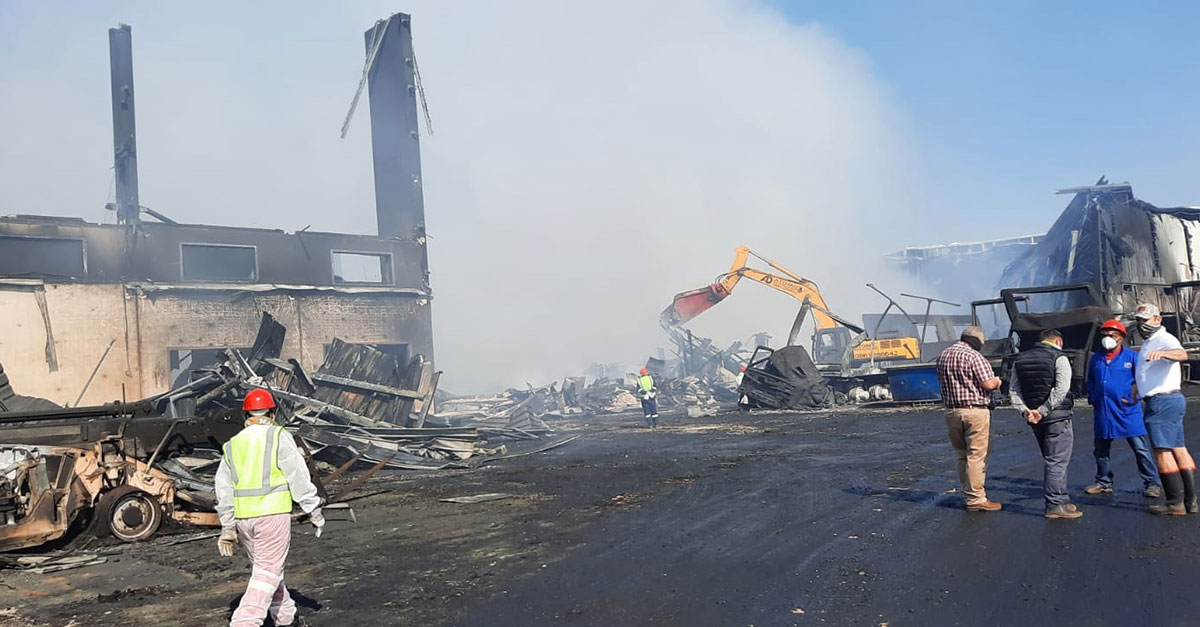 Clean-up of chemical spill still underway after KZN unrest