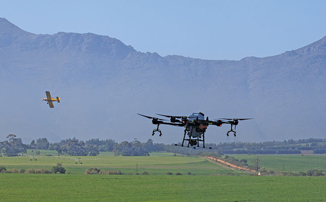 New-generation crop-spraying drones New-generation crop-spraying drones