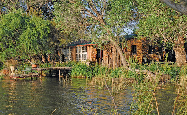 Fishing and great sunsets from a boathouse in North West