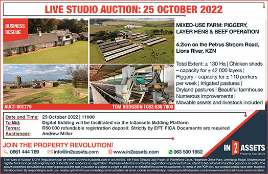 Live Studio Auction: Mixed-use farm