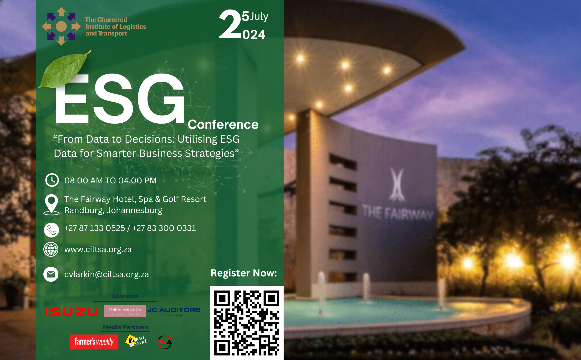 Register for the CILTSA ESG Conference