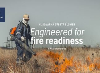 Invest in Husqvarna equipment to counter wildfires