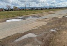 Angry Free State community block R708 in protest over road conditions