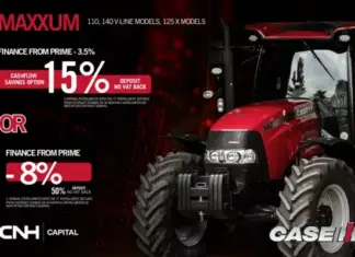 Case IH Maxxum: power and practicality, with exclusive finance options