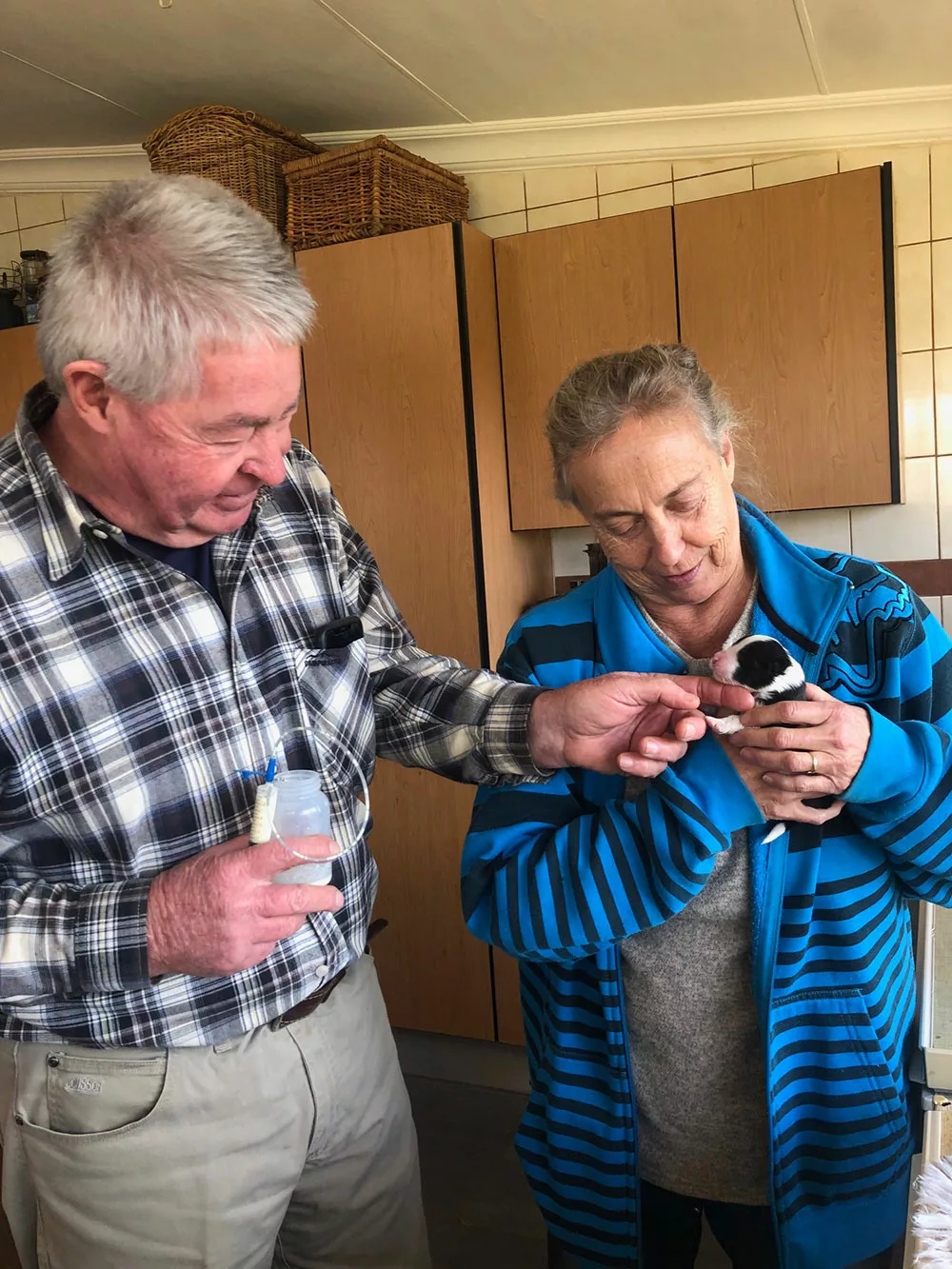 Ronald (left) and Venessa Juckes