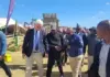 Mashatile pledges government support for agriculture at Nampo Cape Dr Tobias Doyer, CEO of Grain SA (left), accompanied South Africa’s Deputy President Paul Mashatile (middle) on a walkabout of Nampo Cape with Dr Mogale Sebopetsa, the head of the Western Cape Department of Agriculture.
