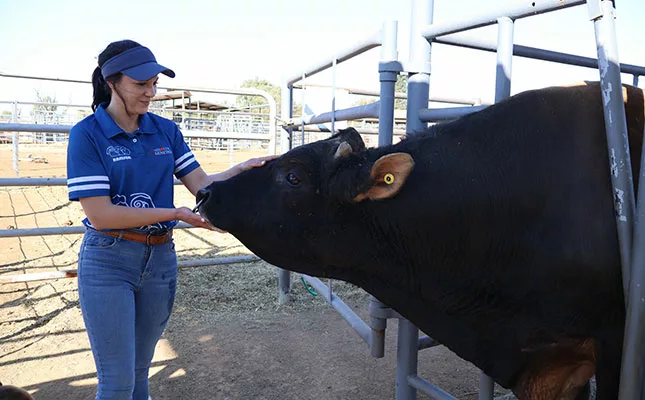 Amé Grobler shares her journey as a lab technician working with cattle genetics