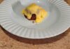 An indulgent, fruit-filled Christmas pudding