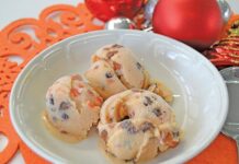 Pete Goffe-Wood’s Christmas pudding ice cream
