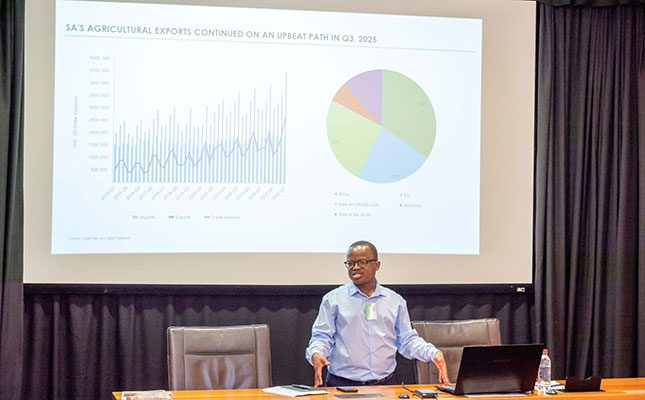 Agribusiness confidence rises on weather, exports, and FMD progress wandile sihlobo