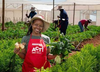 Corporate partnerships help communities grow their own food Nomxoliswa Makhabane
