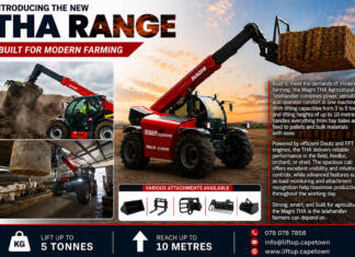 Magni THA telehandlers: built for modern farming