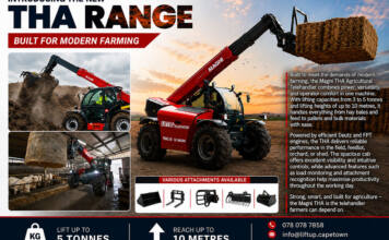 Magni THA telehandlers: built for modern farming
