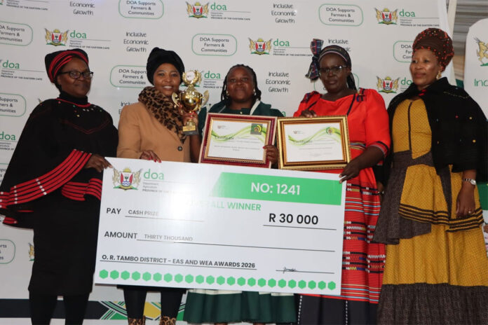 Women farmers, extension officers honoured at OR Tambo District awards
