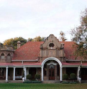 Escape to an ostrich feather palace