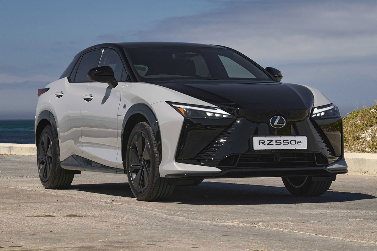 Electric RZ races to top of Lexus timesheets