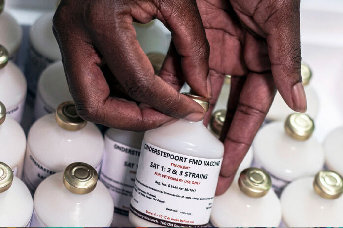Private sector to help scale up ARC FMD vaccine production