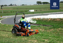 Keeping farm grounds in shape with the Husqvarna Z560X zero-turn mower