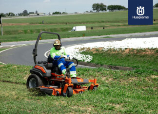 Keeping farm grounds in shape with the Husqvarna Z560X zero-turn mower