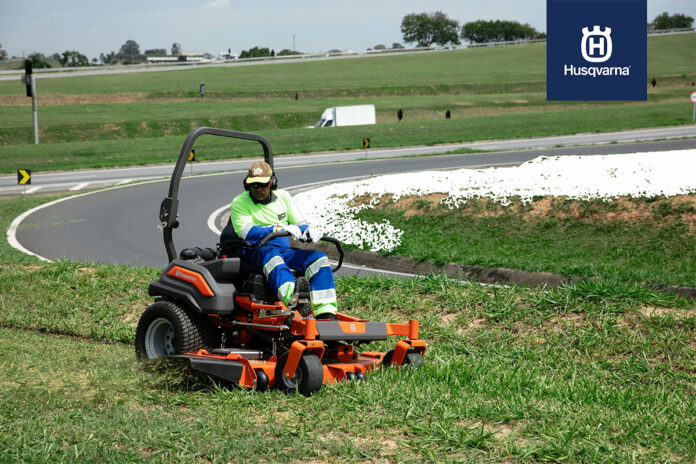 Keeping farm grounds in shape with the Husqvarna Z560X zero-turn mower