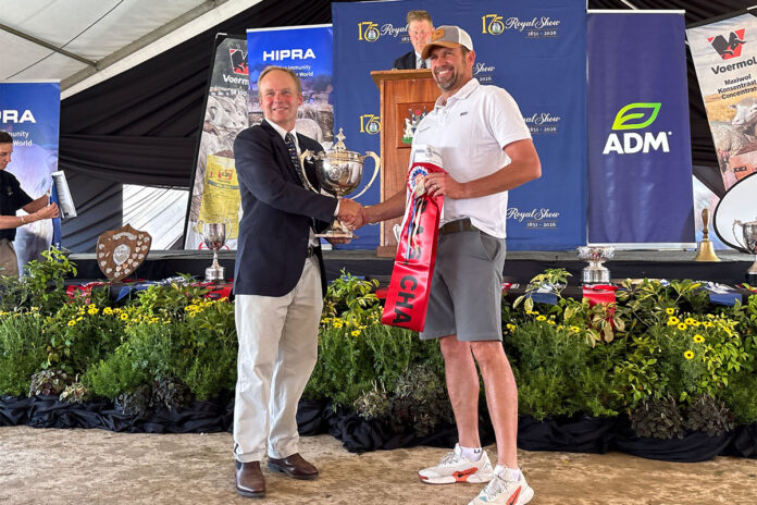 Outstanding beef carcasses recognised at Royal Show